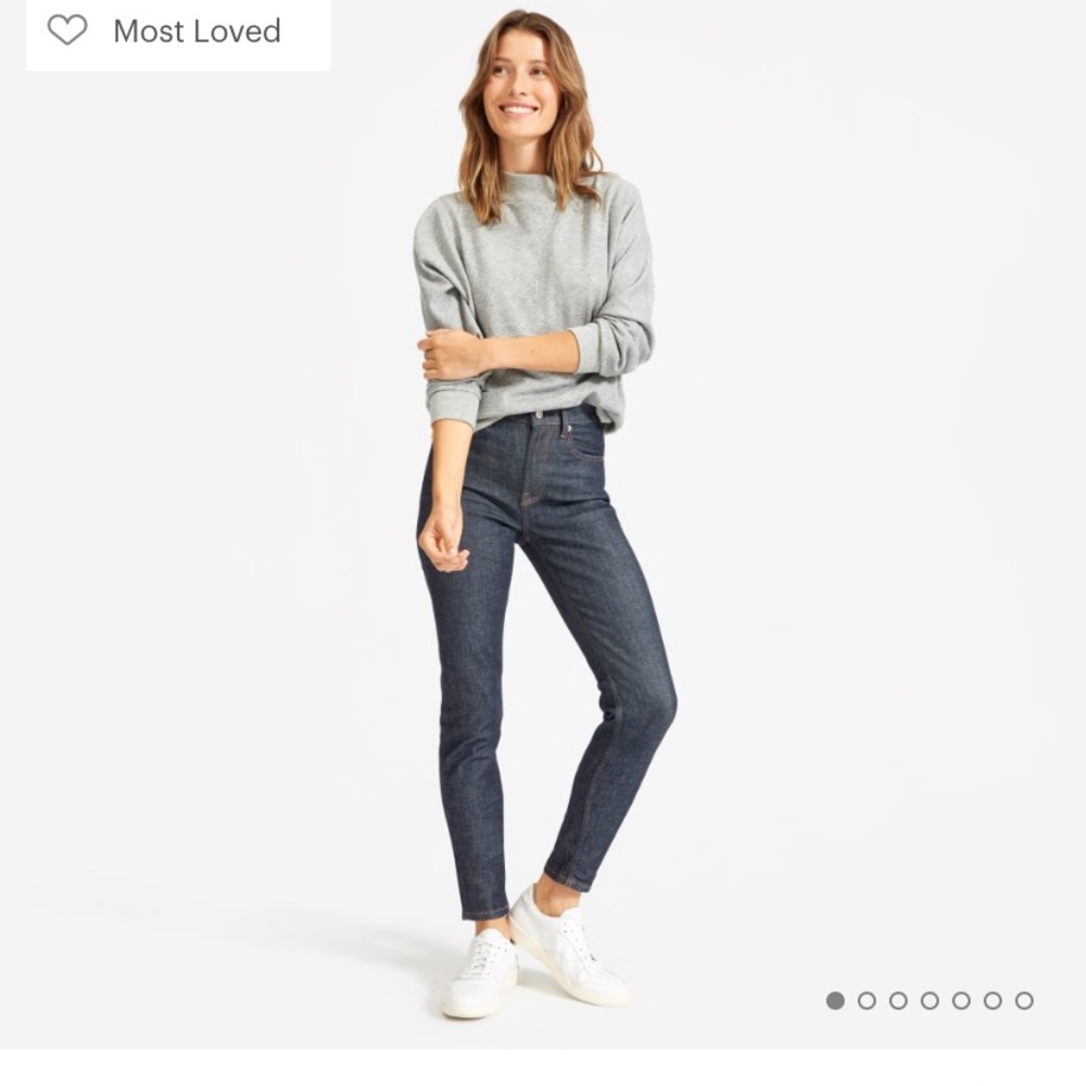 Everlane high rise skinny jean